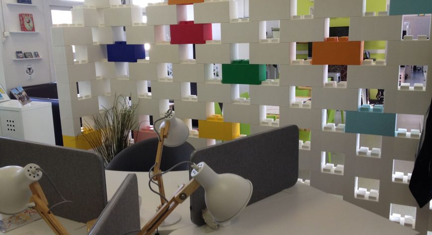 Everblock, des briques de Lego géantes pour aménager son espace intérieur